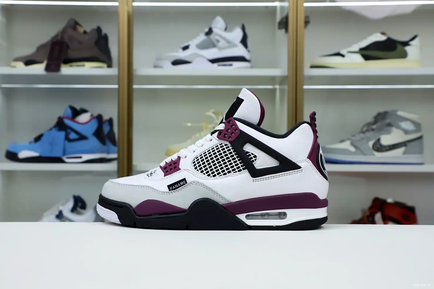 PARIS JORDAN 'BORDEAUX' AIR 4 RETRO JORDAN SAINT-GERMAIN Kimikick X AIR 0724